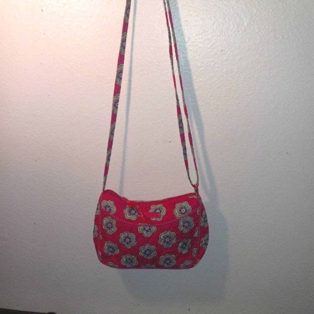 Vera Bradley Pink Crossbody Bag NWOT